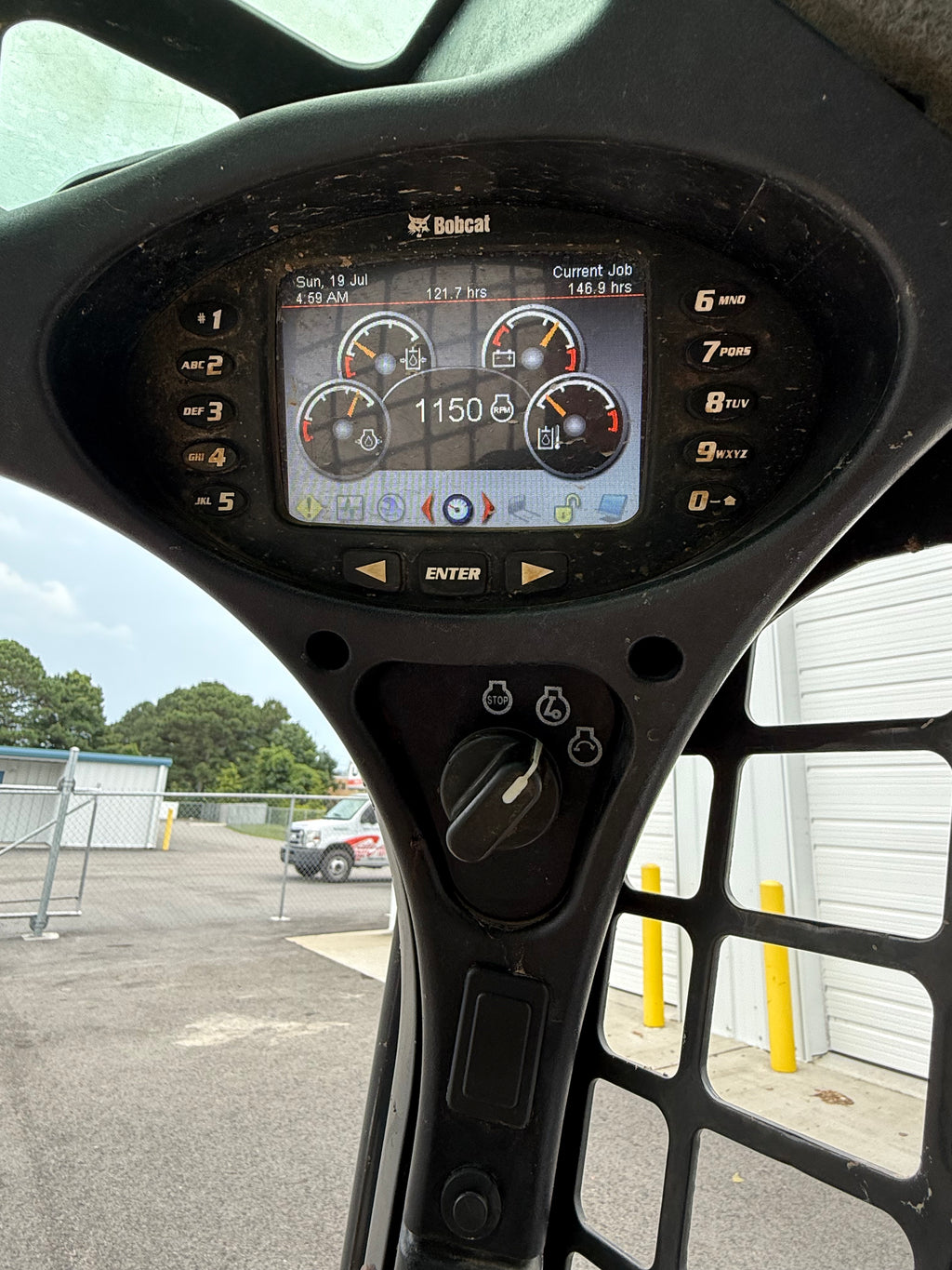 2019 Bobcat T550 Loader with 1360 Hours