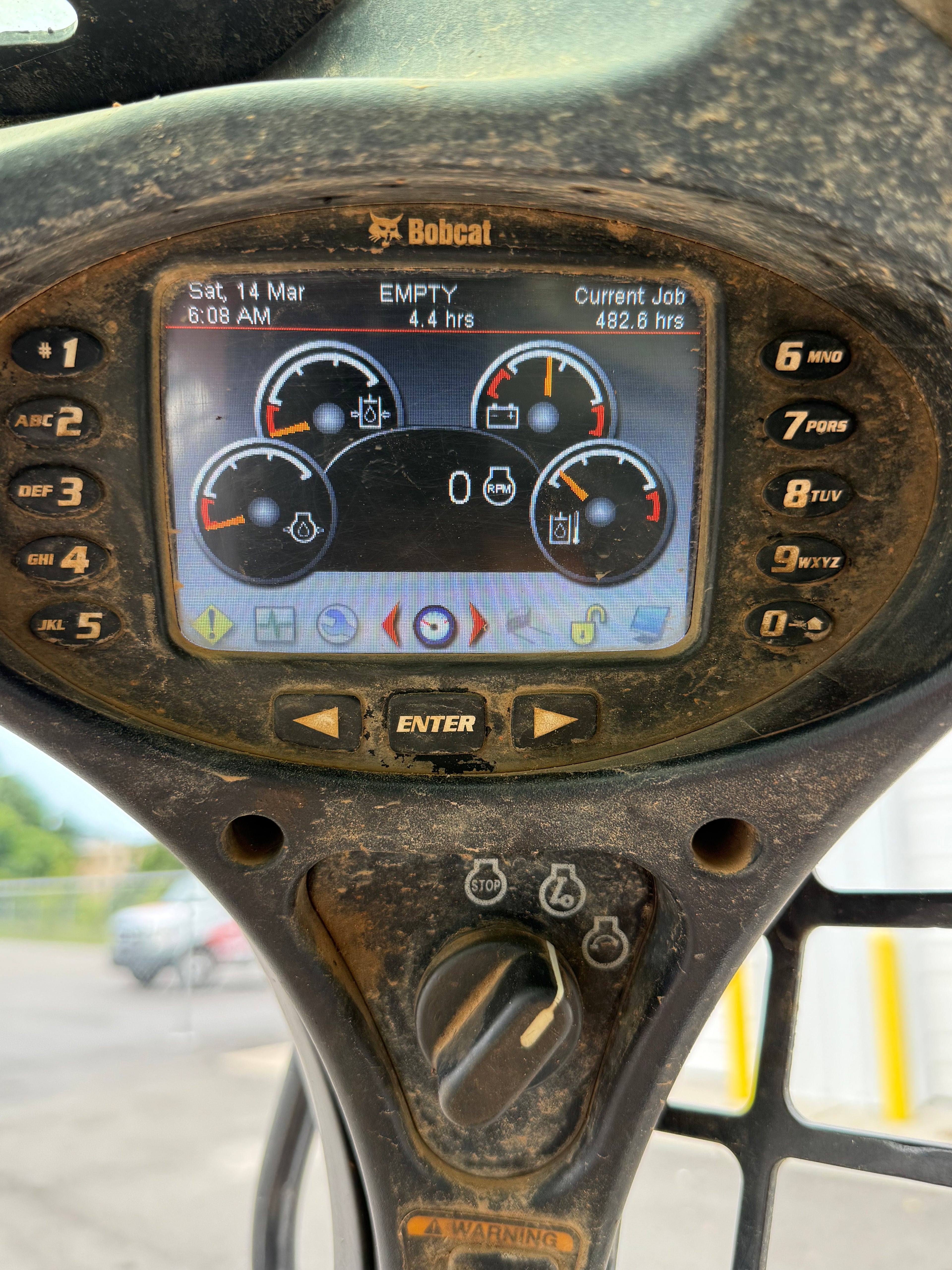 2019  Bobcat T595 Loader with 2490 Hours