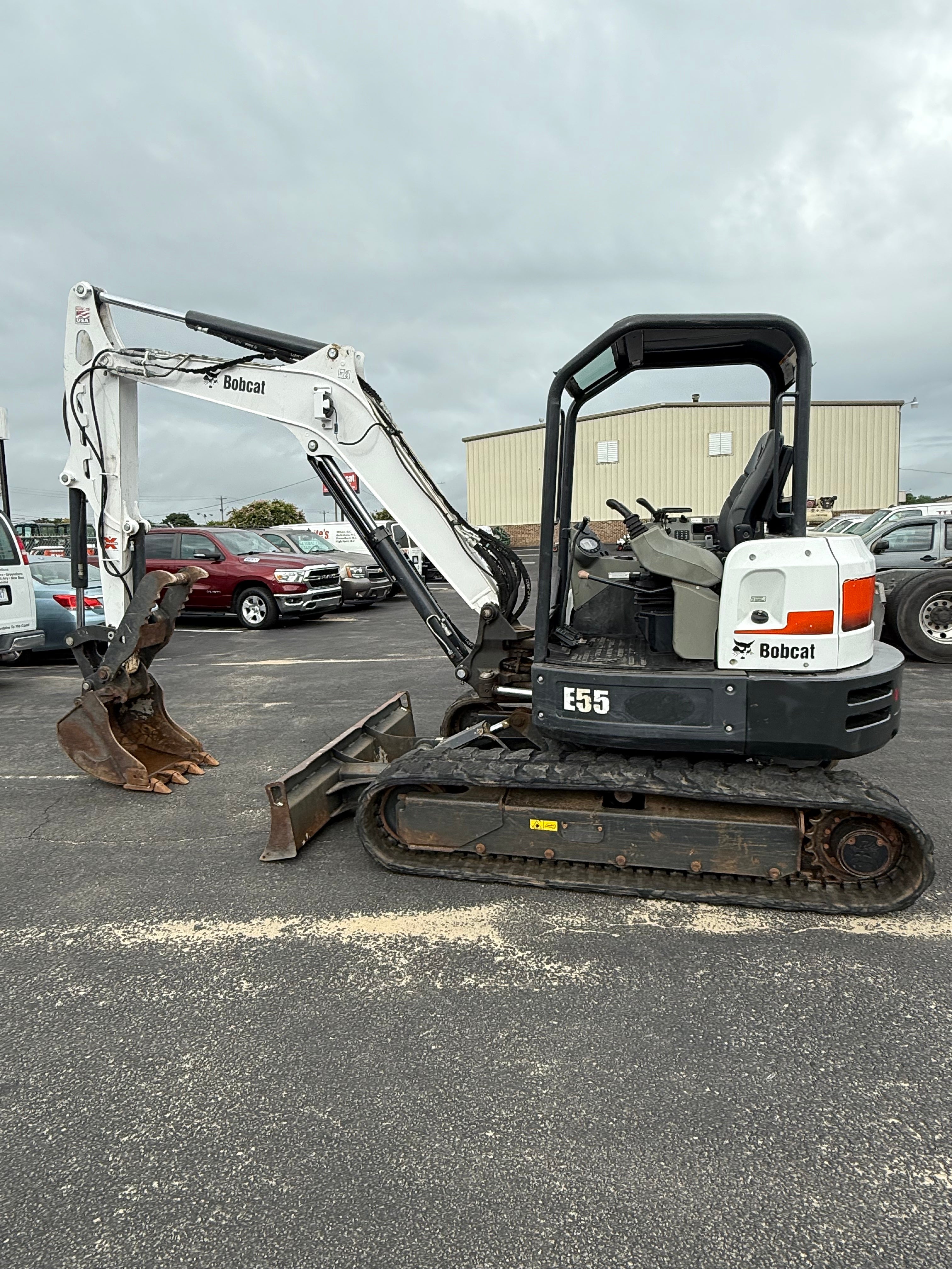 2019 Bobcat E55 Excavator with 1050 Hours